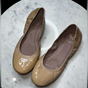Vince Camuto Tan Ballet Flats